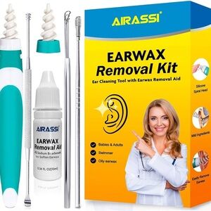 Earwax Removal Set, Ear Wax Cleaning Tool & Earwax Removal Aid